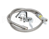 B-0102-A T&S Brass Pot & Glass Filler, Hook Nozzle, 68 Flex