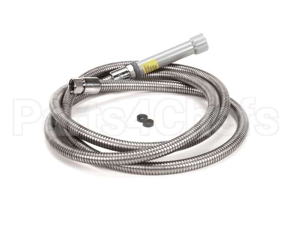 B-0104-H T&S Brass Hose, 104 Flexible Stainless Steel