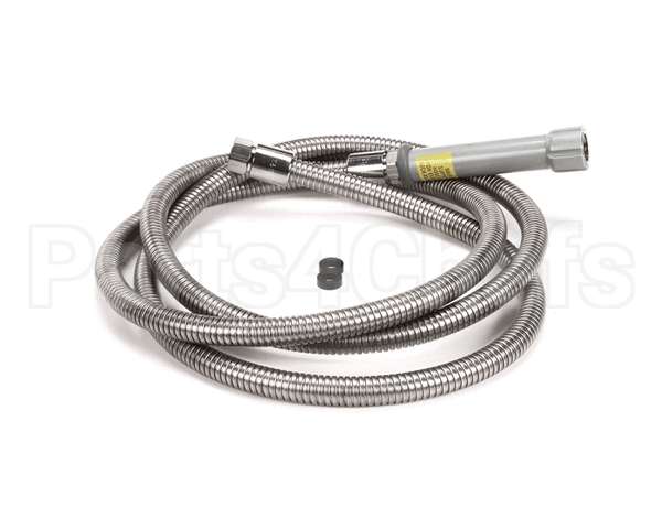 B-0104-H T&S Brass Hose, 104 Flexible Stainless Steel