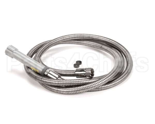 B-0104-H T&S Brass Hose, 104 Flexible Stainless Steel