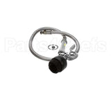 B-0106 T&S Brass Spray Valve With Brush And 44 Flexible S