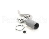 B-0107-J T&S Brass Spray Valve, Gray, Low-Flow Spray Tip, 1