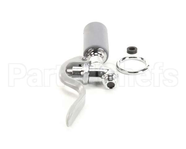 B-0107-J T&S Brass Spray Valve, Gray, Low-Flow Spray Tip, 1