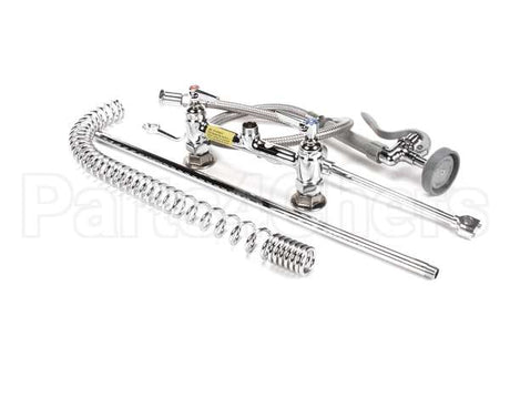 B-0123-B9 T&S Brass Easyinstall Prerinse Spring Action De