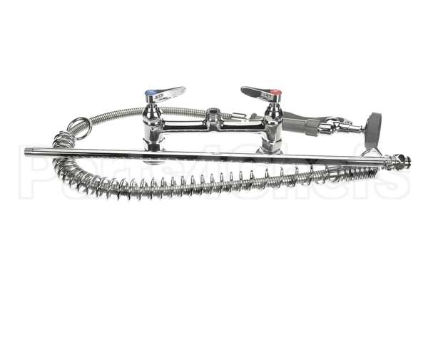 B-0123 T&S Brass Easyinstall Prerinse Spring Action De