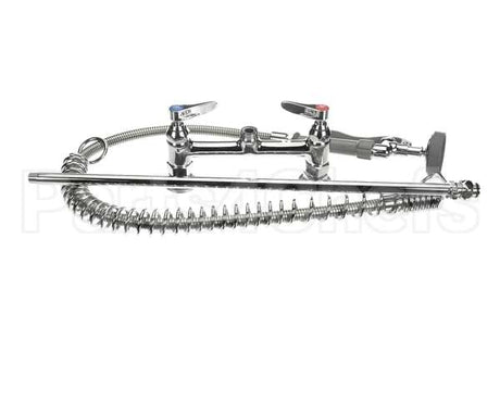B-0123 T&S Brass Easyinstall Prerinse Spring Action De