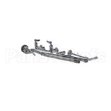 B-0131-B T&S Brass Pre-Rinse, Overhead Swivel Arm, 8 Wall M
