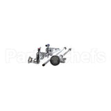 B-0131-B T&S Brass Pre-Rinse, Overhead Swivel Arm, 8 Wall M