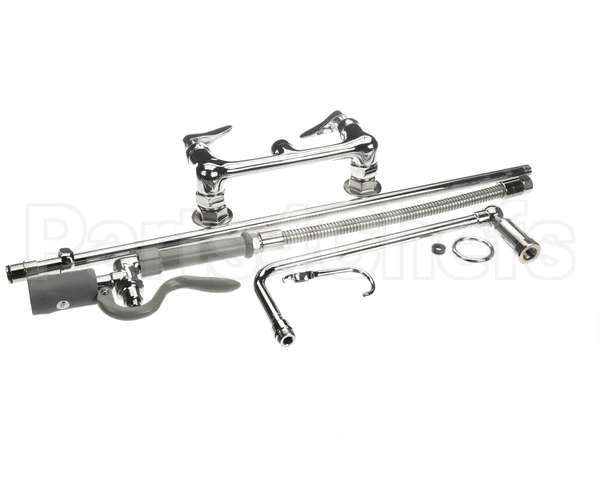 B-0131-C T&S Brass Prerinse Overhead Swivel Arm Wall Mou