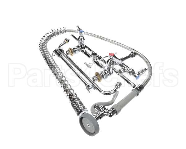 B-0133-01 T&S Brass Easyinstall Pre-Rinse, Spring Action, 8