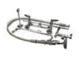 B-0133-12-CR-B T&S Brass Pre-Rinse Unit W/ Ceramas & Wall Bracket