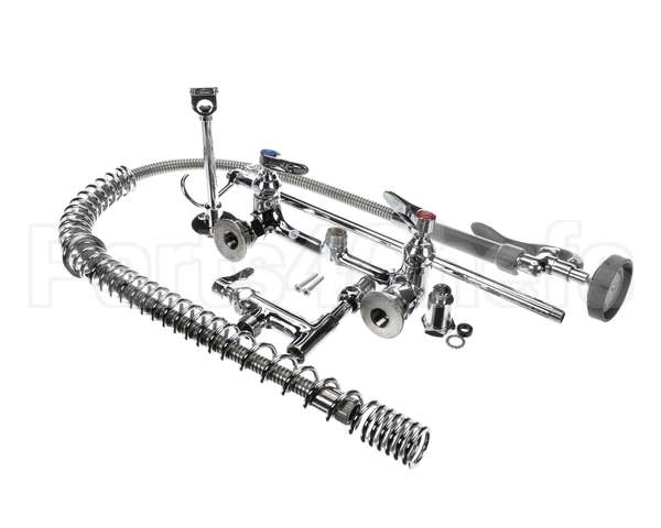 B-0133-ADF-LN T&S Brass Easyinstall Prerinse Spring Action Wa