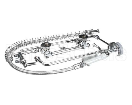 B-0133-ADF12-B T&S Brass Easyinstall Pre-Rinse Unit: Spring Actio