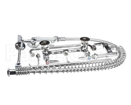 B-0133-ADF12-B T&S Brass Easyinstall Pre-Rinse Unit: Spring Actio
