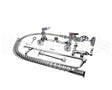 B-0133-ADF14-B T&S Brass Easyinstall Pre-Rinse, Spring Action, 8