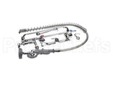 B-0133-ADF14-B T&S Brass Easyinstall Pre-Rinse, Spring Action, 8