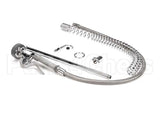 B-0133-LB T&S Brass Pre-Rinse, Spring Action, 18 Riser, 44 H