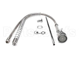 B-0133-LB T&S Brass Pre-Rinse, Spring Action, 18 Riser, 44 H