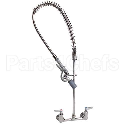 B-0133C Compatible TS Brass Pre-Rinse, Wall, .65Gpm, Leadfree