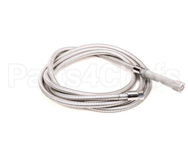 B-0144-H T&S Brass Hose, 144 Flexible Stainless Steel (Gray
