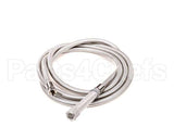B-0144-H T&S Brass Hose, 144 Flexible Stainless Steel (Gray