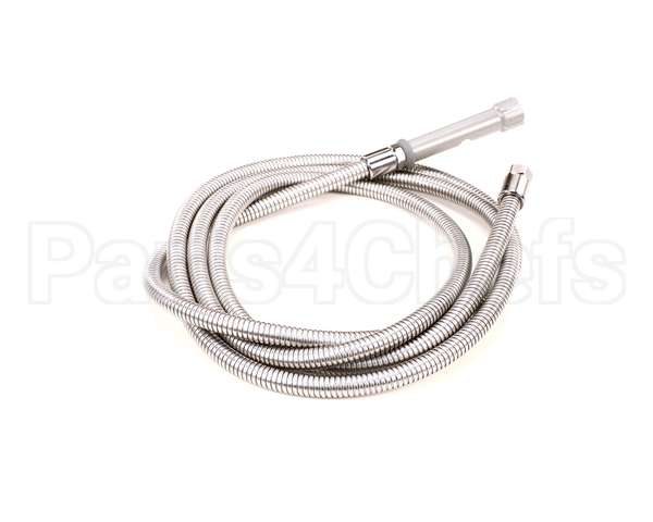 B-0144-H T&S Brass Hose, 144 Flexible Stainless Steel (Gray