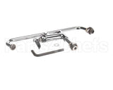 B-0156-EZ T&S Brass Easyinstall Add-On Faucet, 12 Nozzle, Le