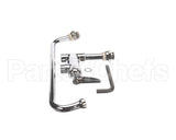 B-0156-EZ T&S Brass Easyinstall Add-On Faucet, 12 Nozzle, Le