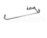 B-0157 T&S Brass Addon Faucet 18 Nozzle Lever Handle