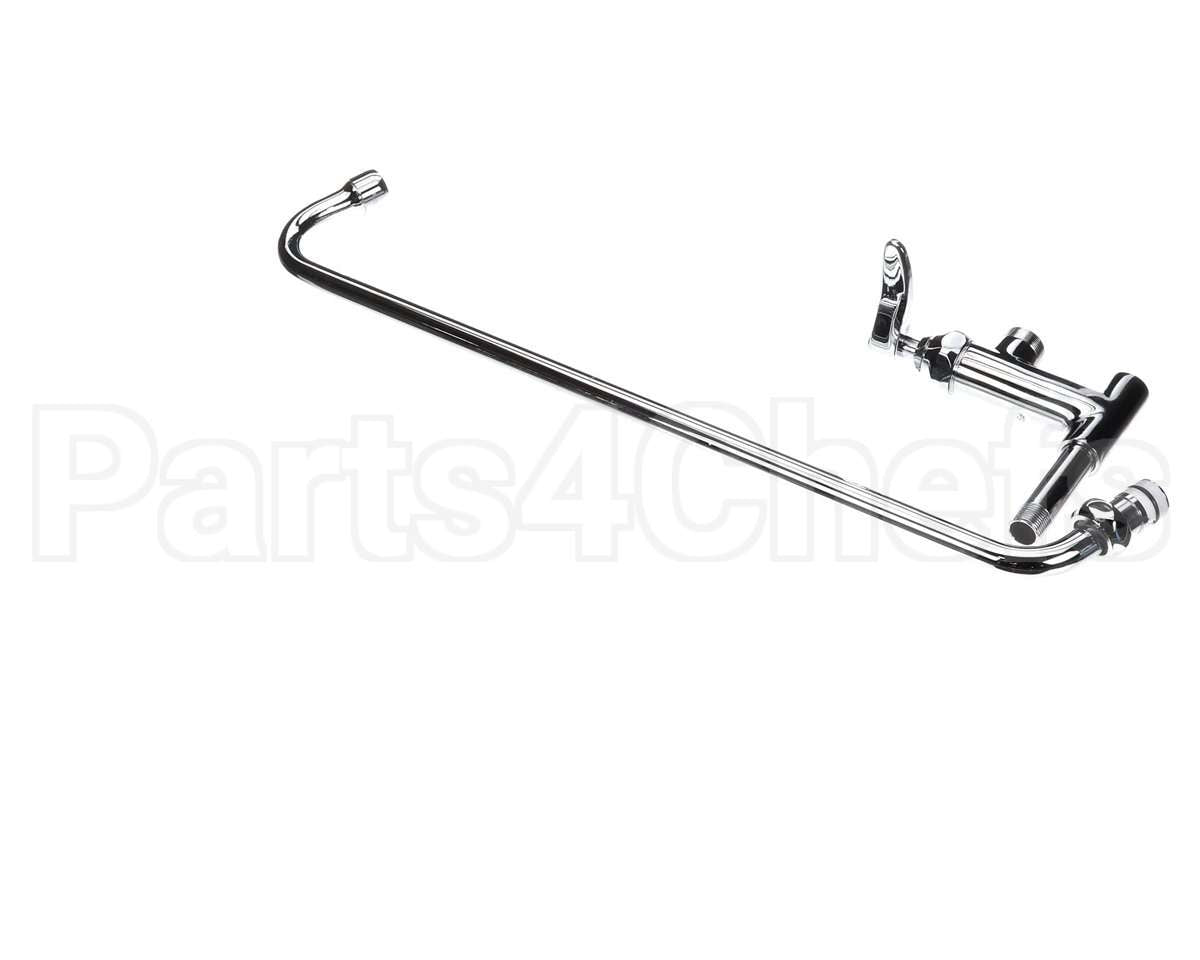B-0157 T&S Brass Addon Faucet 18 Nozzle Lever Handle