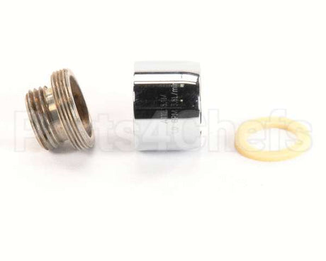 B-0199-02-F10 T&S Brass 1.0 Gpm Aerator, 3/8 Npsm Male Threads