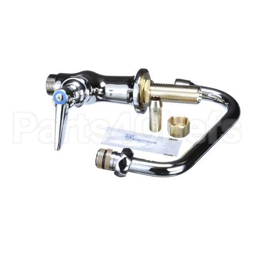 B-0207 T&S Brass Single Pantry Faucet, Single Hole Base,