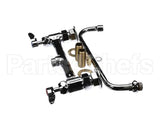 B-0220-061XCRF1 T&S Brass 8 Deck Mount Faucet, Ceramas, 10 Swing N