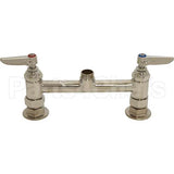 B-0220-LN Compatible TS Brass Faucet Base - Deck, 8" Ctr