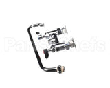 B-0225-CR T&S Brass Double Pantry Faucet Deck Mount 4 Cent