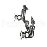 B-0230-CR-LN T&S Brass 8 Wall Mount Mixing Faucet, Sc-Cerama Ca