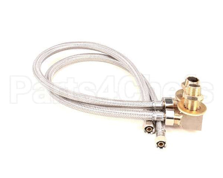 B-0230-KIT T&S Brass Inlet Kit, 1/2 Npt Nipple, Close Elbows,