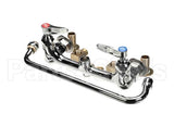 B-0231-02 T&S Brass 8 Wall Mount Faucet 12 Npt Elbows 12