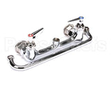 B-0231-CR T&S Brass 8 Wall Mount Faucet, 1/2 Npt Female Inle