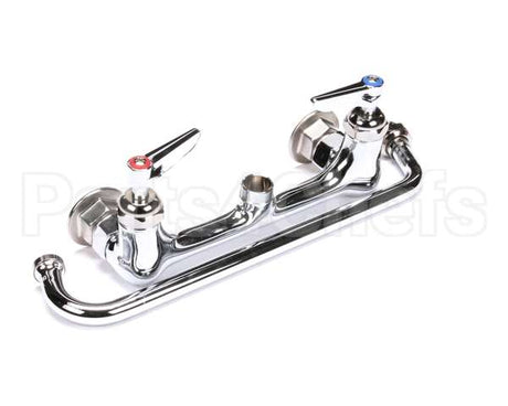 B-0231-CR T&S Brass 8 Wall Mount Faucet, 1/2 Npt Female Inle
