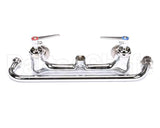 B-0231-CR T&S Brass 8 Wall Mount Faucet, 1/2 Npt Female Inle