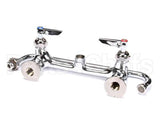 B-0231-CR T&S Brass 8 Wall Mount Faucet, 1/2 Npt Female Inle