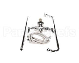 B-0270 T&S Brass Double Pantry Faucet Single Hole Base