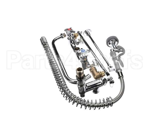 B-0279 T&S Brass Big-Flo Pre-Rinse Unit: 8 Wall Mount, Ad