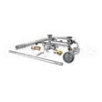B-0287 T&S Brass Big-Flo Pre-Rinse Unit: 8 Wall Mount, 12