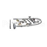 B-0287 T&S Brass Big-Flo Pre-Rinse Unit: 8 Wall Mount, 12