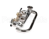 B-0290 T&S Brass Big-Flo Mixing Faucet, 8 Wall Mount, 12