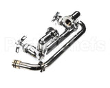 B-0293 T&S Brass Big-Flo Mixing Faucet, 8 Deck Mount, 12