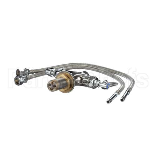 B-0300-LN T&S Brass Double Pantry Swivel/Rigid Base Faucet,