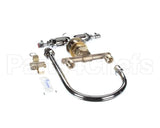 B-0301-01 T&S Brass Double Pantry Faucet, Single Hole Base,